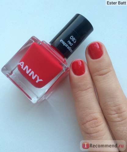 Лак для нігтів anny - «❀ ❀ тепер лаки від anny- мої фаворити! ❀ ❀ 085-only red, 300 - makeup, 083