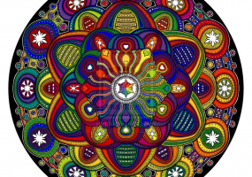 Valorile Mandala ale culorilor în simbolurile sacre, școala lui Julia Snow
