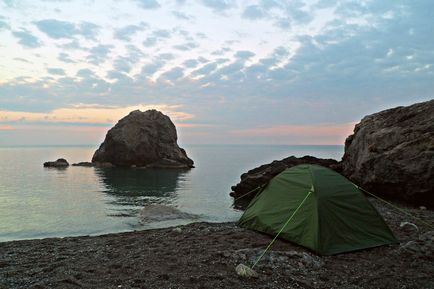 Locuri de odihnă sălbatică în Crimeea, viața