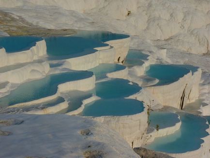 Locul de pe terenul Hierapolis și Pamukkale (Turcia), întâmplător