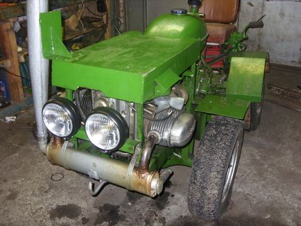 Traktor ural saját kezűleg