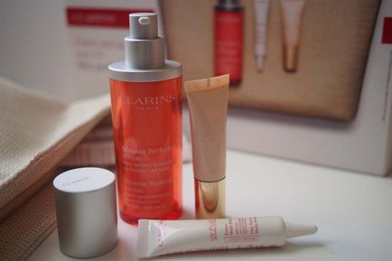 Мисия - гладка кожа - с серумни Clarins мисия съвършенство - Елена Чемезов