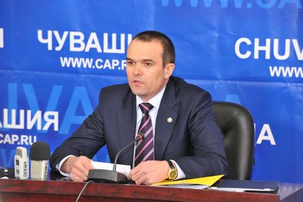 Mikhail Іnatyev, șeful Chuvashiei