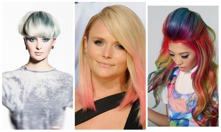 Colorarea părului la modă în 2017 -50 fotografii