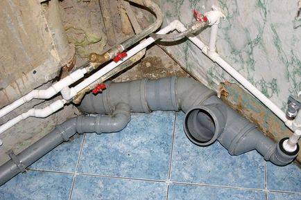 Монтаж каналізації з пластикових труб пристрій системи, ремонт і дизайн ванної кімнати