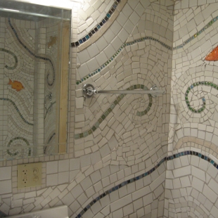Mosaic belsőépítészeti Mozaikok otthon titkok