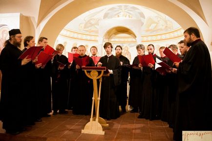 La Liturghia din biserica Sf. Luca, un cântec bizantin, un templu în numele Sfântului Luca