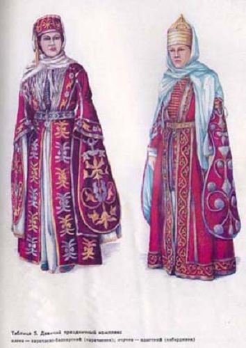 Національний одяг кабардино-Балкарської республіки (КБР), магтур
