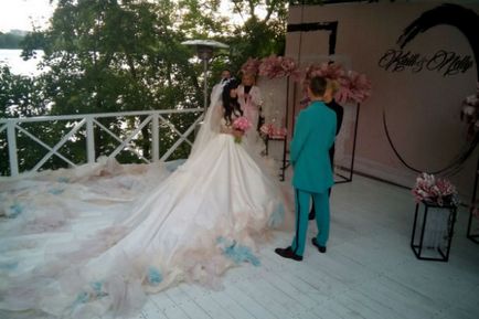 Nelly Yermolaev și Cyril Andreev s-au căsătorit, unde se pot uita fotografii de la nuntă