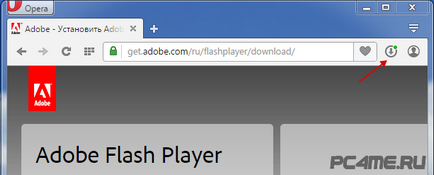Actualizați un player flash Adobe