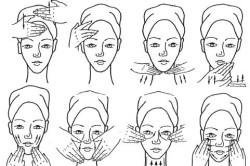 Anti-îmbătrânire masaj facial la domiciliu