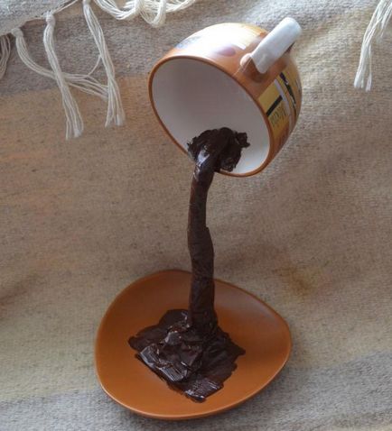 Sculptură originală din cafea