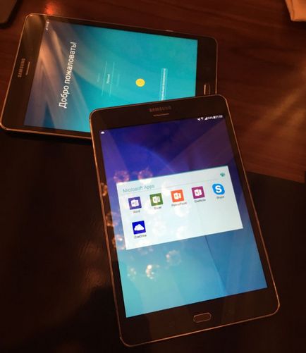 Caracteristici de tablete de internet Samsung Galaxy o filă, chip Rusia