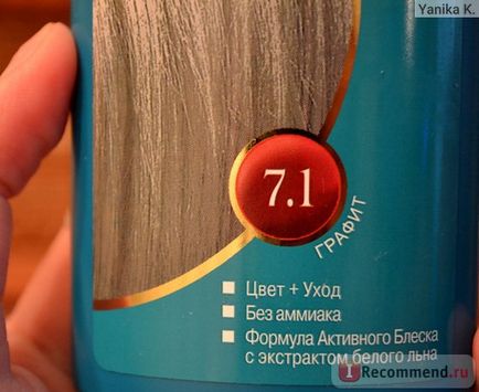 Balsam colorat pentru păr roșu tonic - «- răcoros - păr brun deschis cu tonic (fotografie de păr