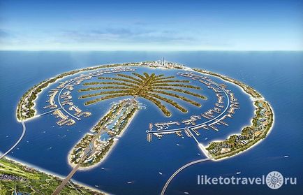 Palm Island din Dubai este a opta minune a lumii!