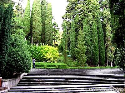 Parcul inferior Aurand, parcuri, grădina Crimeei, atracțiile din Crimeea