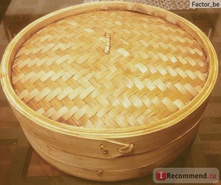 Пароварка китайська бамбукова - «виявляється, найзручніша пароварка - традиційна китайська