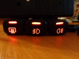 Peresvet butoanele VAZ-2114 LED-uri cu instrucțiuni video de mâini proprii