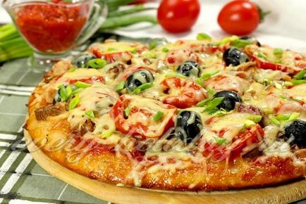 Pizza cu carne de vită, rețetă pentru aluat de drojdie