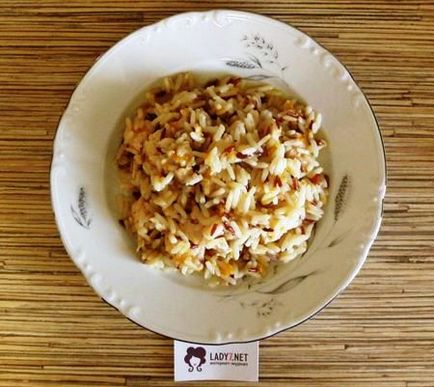 Pilaf csirkével - recept fotókkal