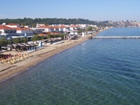 Plaje în sssaloniki - sate de vacanță și cum se ajunge pe plajele din thessaloniki