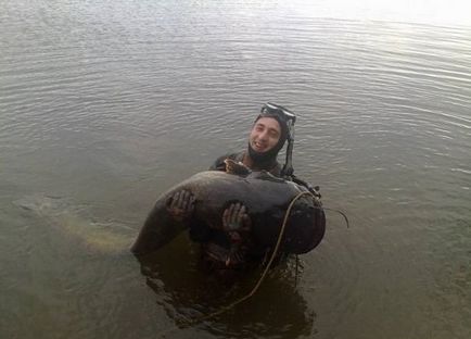 Підводне полювання на сома