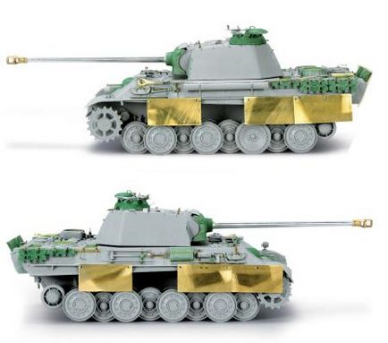 Фарбування танка panther g (фарбування і везерінг), bigscale