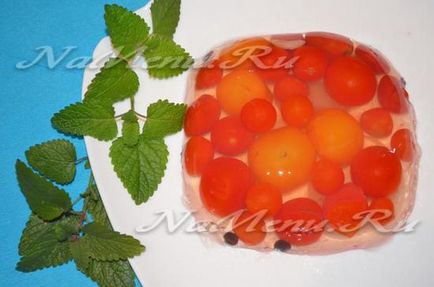 Tomate în jeleu fără rețetă de sterilizare