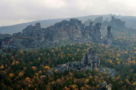 Помяненний або колчімскій камінь в пермському краї близько Красновишерском пам'ятки уралу