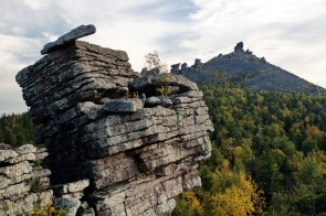 Помяненний або колчімскій камінь в пермському краї близько Красновишерском пам'ятки уралу