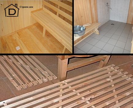 Lépésről lépésre befejezi a gőzfürdőben a kezével, stroimDom (kezük befejező lépés) Lépésről lépésre befejezi a gőzfürdőben kezével, stroimDom