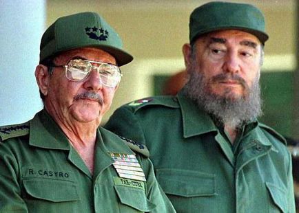 Președintele cubului fidel Castro