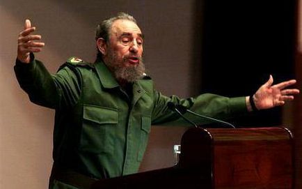 Președintele cubului fidel Castro