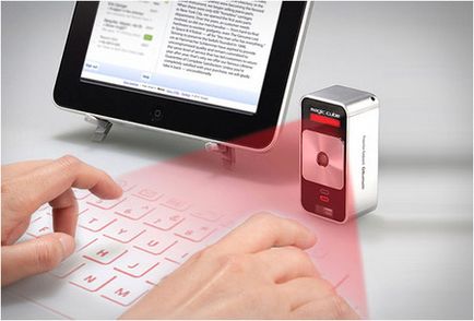 Проекційна клавіатура celluon magic cube - ідеальний пристрій для непередбачених ситуацій і