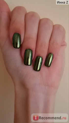 Пудра для нігтів born pretty mirror powder gold silver pigment nail glitter nail art chrome -