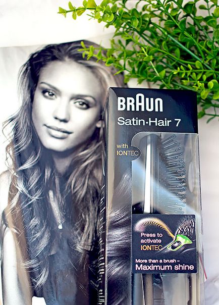 Гребінець з іонізацією braun satin hair 7