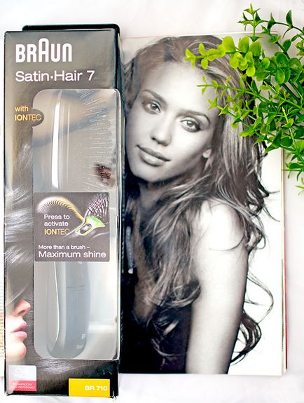 Гребінець з іонізацією braun satin hair 7