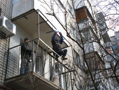 Розширення балкона інструкція - як розширити своїми руками