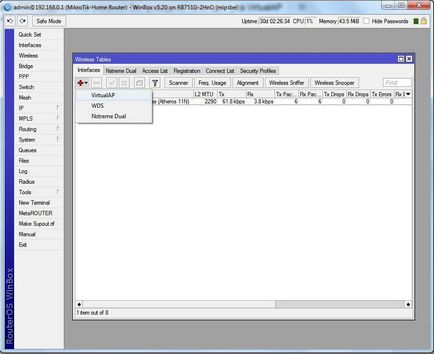 Setări avansate mikrotik routeros crearea unui punct virtual de acces wireless virtualap