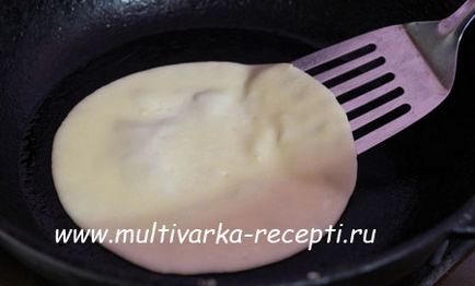 Рецепт млинців на сироватці (тонкі млинці на сироватці)