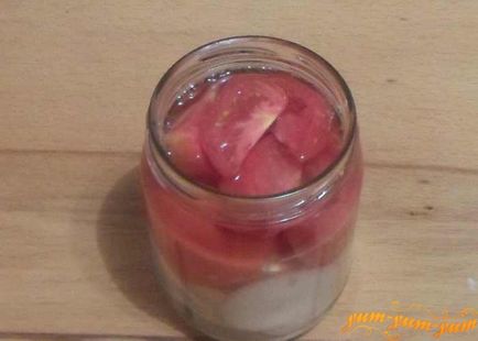 Рецепт консервування помідорів на зиму в желе без стерилізації