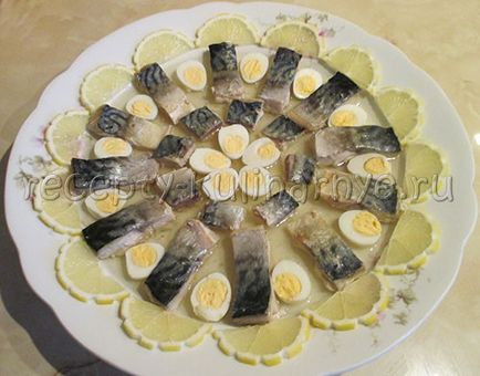 Рибне заливне з скумбрії - покроковий рецепт приготування з фото - заливне