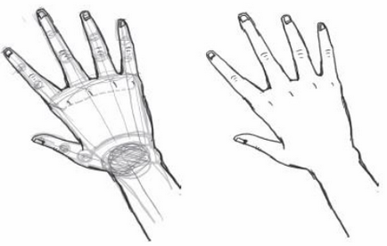 Desen mâini, animație flash și design