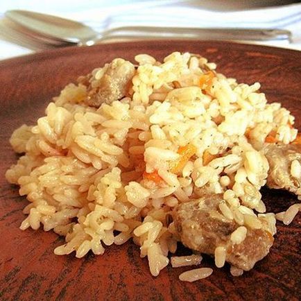 Рис з телятиною а-ля плов