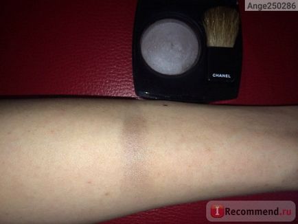 Blush chanel ombre contrastează voal sculptat notoriu - 