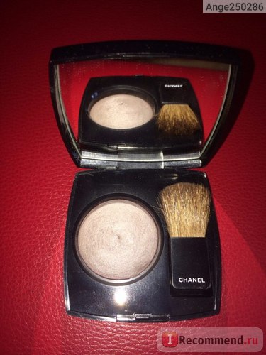 Blush chanel ombre contrastează voal sculptat notoriu - 