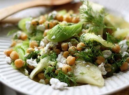 Saláta póréhagyma tökéletes kiegészítője ételek