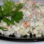 Salată cu minnow, o rețetă simplă