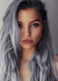 Сірий колір волосся - модний тренд! Фарбування і догляд за сірими волоссям