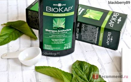 Șampon din biokap de mătreață cu extract de salcie și agave - 